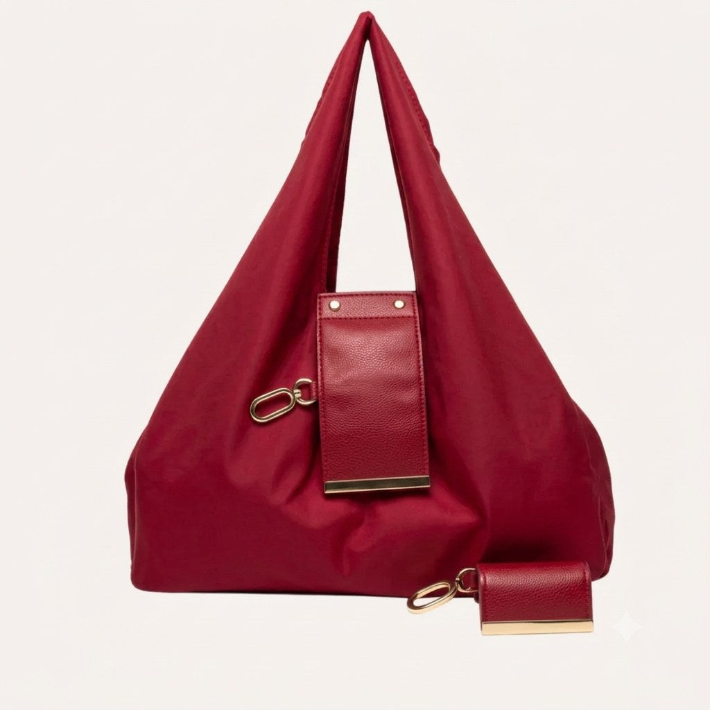 Lurea Borsa Pieghevole Bordeaux